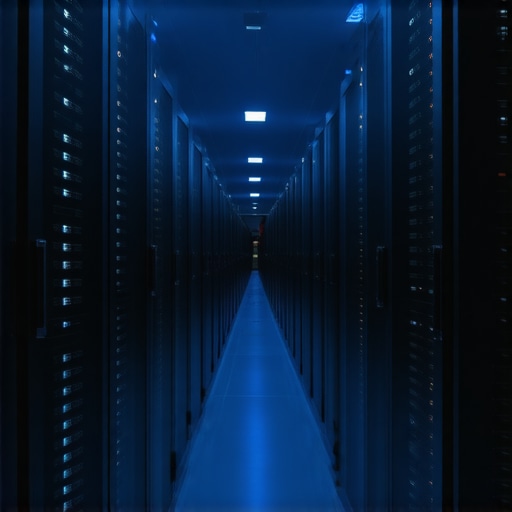 Serverska soba u bolnici sa AI sistemima za zaštitu podataka pacijenata