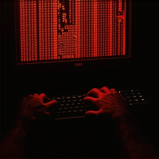 Sigurnost i licence open source AI modela Krupni plan programerskog koda sa upozorenjem o licenci u mračnoj sobi