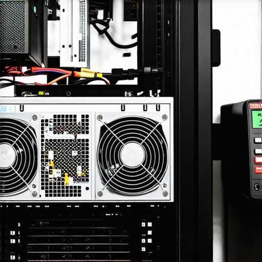 Stari server i grafička kartica u DIY AI radionici