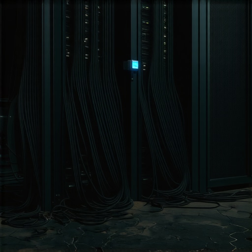 Dusty server rack representing the raw physical infrastructure of artificial intelligence in 2026