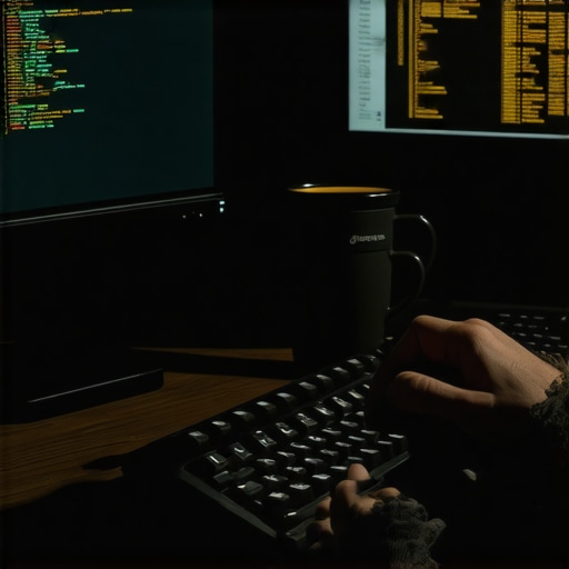 Ruke programera koji čisti tekstualne podatke pomoću koda