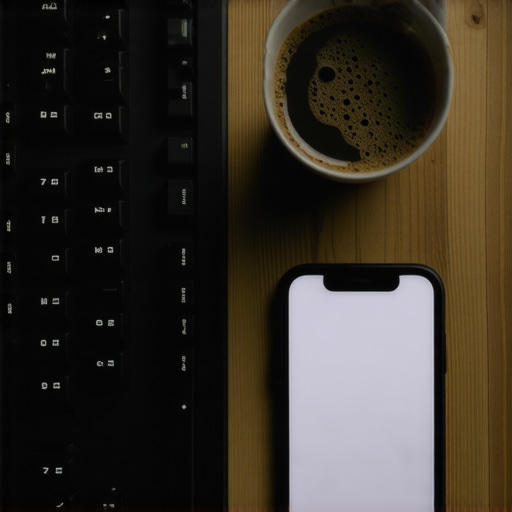 Virtual Assistant Tools 2026 Close up of keyboard and smartphone on a wooden table representing a virtual assistant workspace