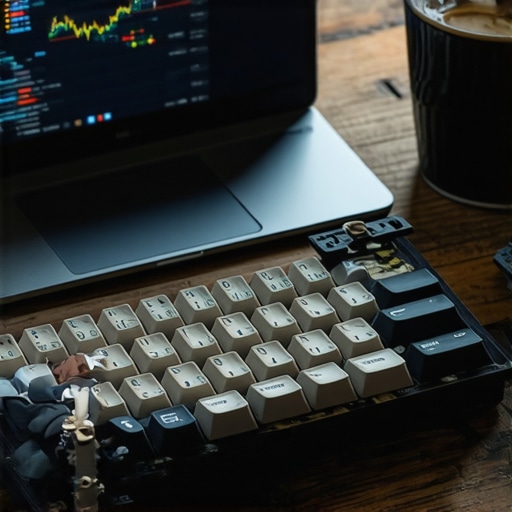 Digitalni marketing plan i AI alati na radnom stolu majstora