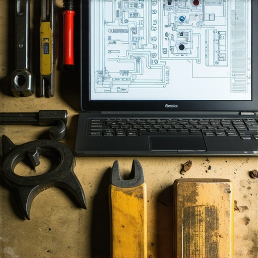 Mehanički prikaz optimizacije AI promptova na radnom stolu