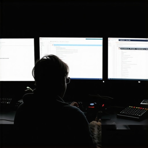 Osoba koristi AI asistente za čišćenje i organizaciju Gmail inboxa u modernom tech okruženju