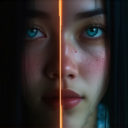 Comparison of identical AI character in different settings using cref parameter