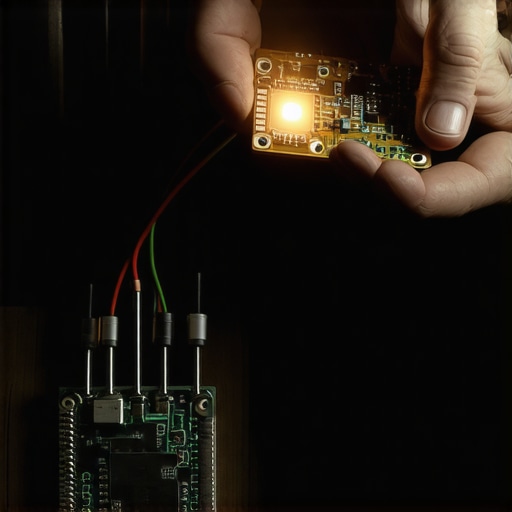 Digitalni čip i stari alat na radnom stolu kao simbol modernog DIY AI pristupa