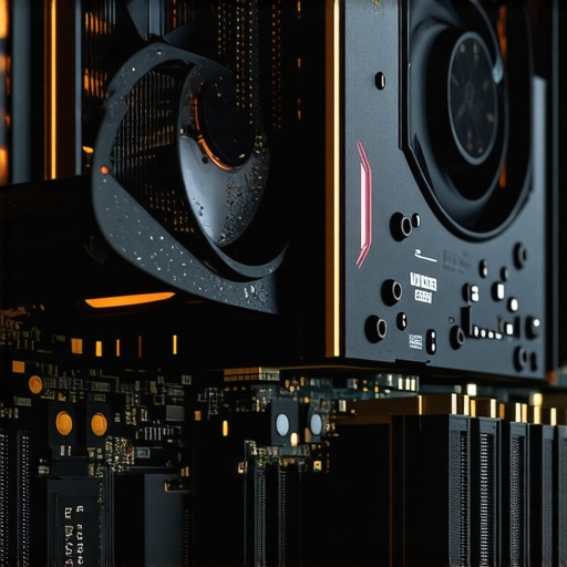 Grafička kartica za treniranje mašinskog učenja sa vidljivim detaljima hlađenja