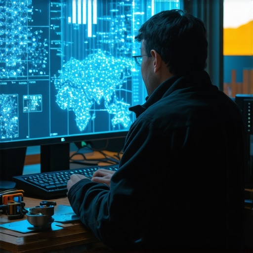 Tehnička revizija AI modela u radionici Digitalni inspektor provjerava pristrasnost AI algoritma na radnom stolu